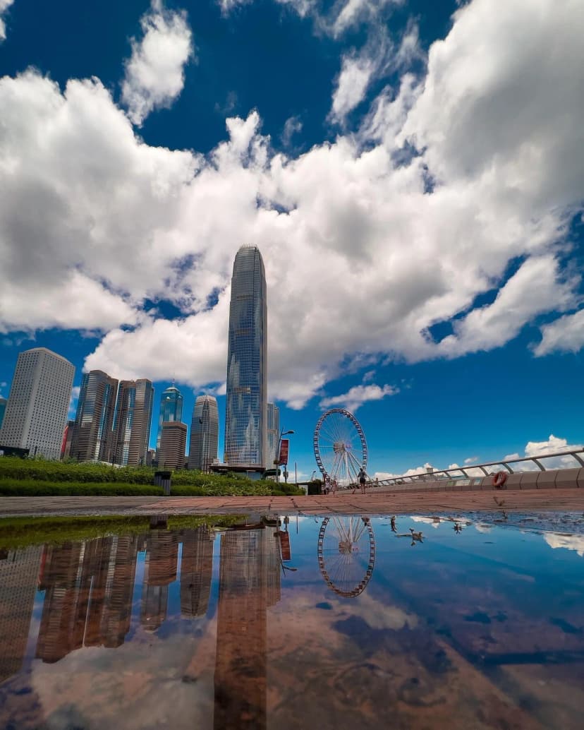 Taking central stage...