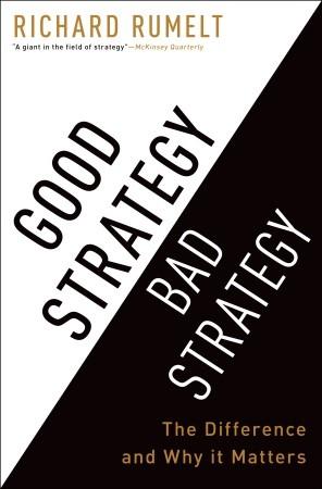 Good Strategy Bad Strategy cover