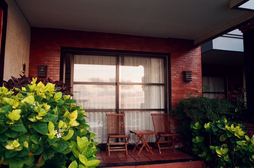 The villa